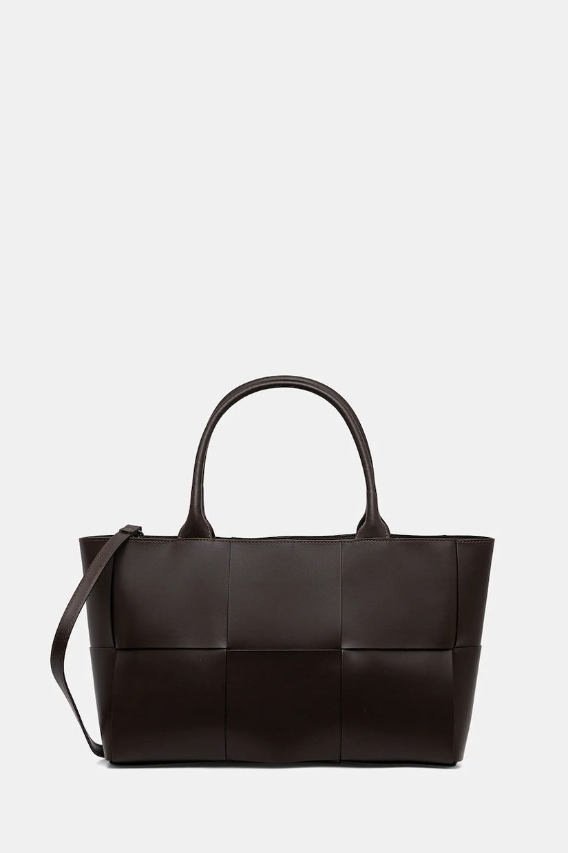 Answear Lab poseta de piele culoarea maro