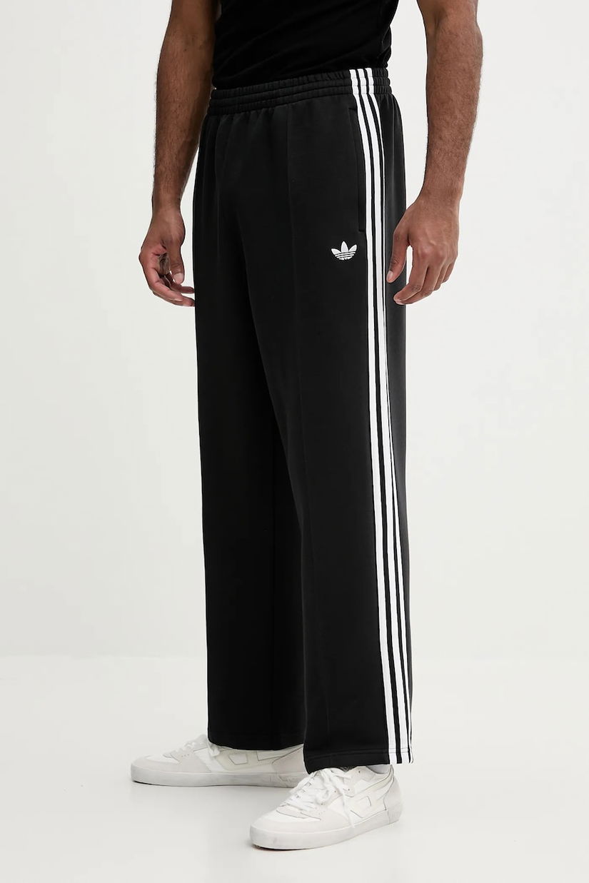 adidas Originals pantaloni de trening Spacer Drill Tp culoarea negru, cu imprimeu, JX1506