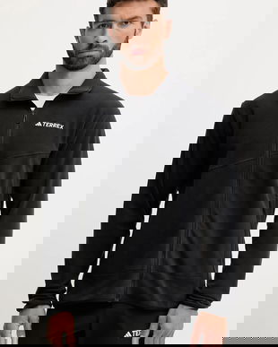 adidas TERREX hanorac în aer liber Multi culoarea negru, uni, IZ3294