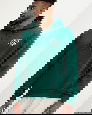 adidas Originals hanorac de bumbac Graphic Hoodie culoarea verde, cu glugă, cu imprimeu, JX3059