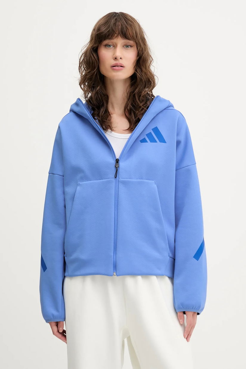 adidas bluză x Z.N.E cu glugă, uni, JW5319