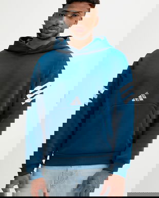 adidas bluză Spiderman Hoo cu glugă, cu imprimeu, JL7975