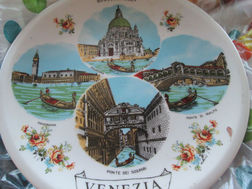 farfurie portelan suvenir Venetia