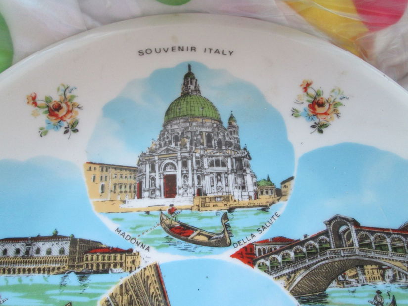 farfurie portelan suvenir Venetia