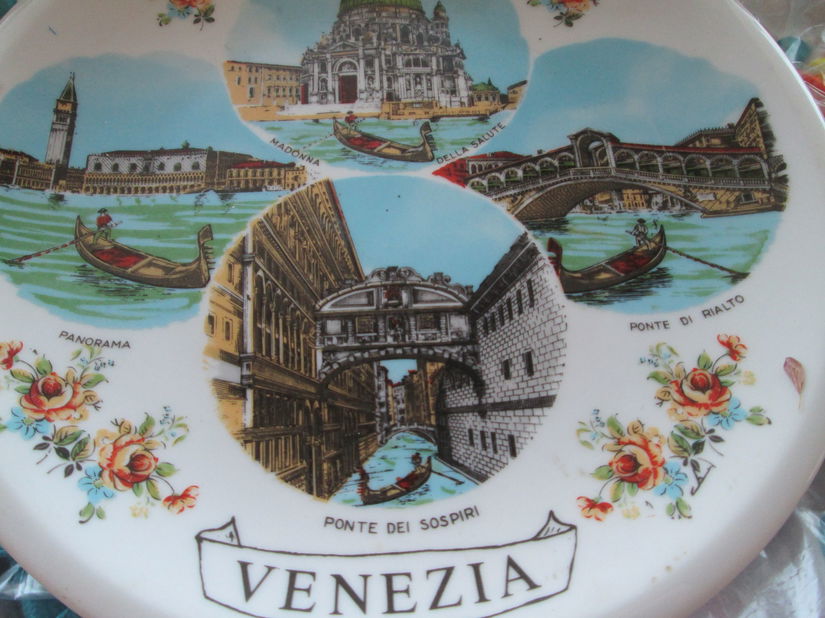 farfurie portelan suvenir Venetia