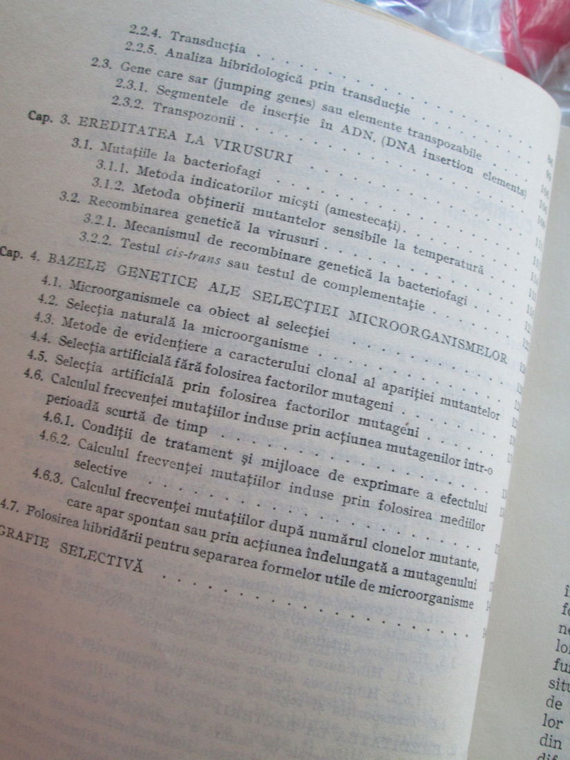 1982 Genetica microorganismelor