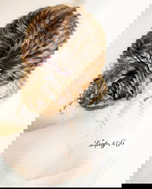 LUIGI roz - SET AGRAFE handmade cu pietre roz