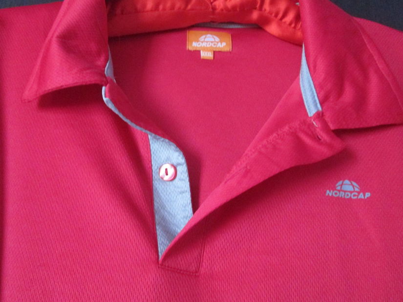 tricou rosu sport barbati Nordcap XXXL