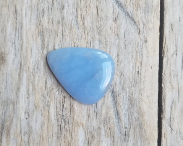 Cabochon angelite, 29x23 mm