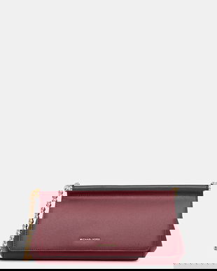 MICHAEL Michael Kors poșetă de piele culoarea bordo, 30S5G9YC6L