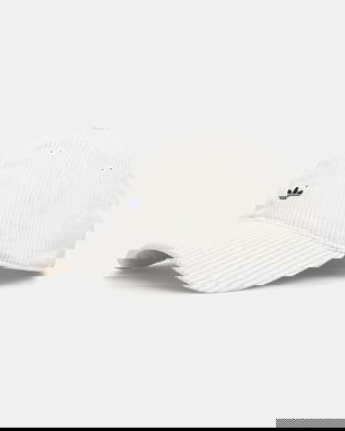 adidas Originals șapcă de baseball din catifea culoarea alb, JW8019