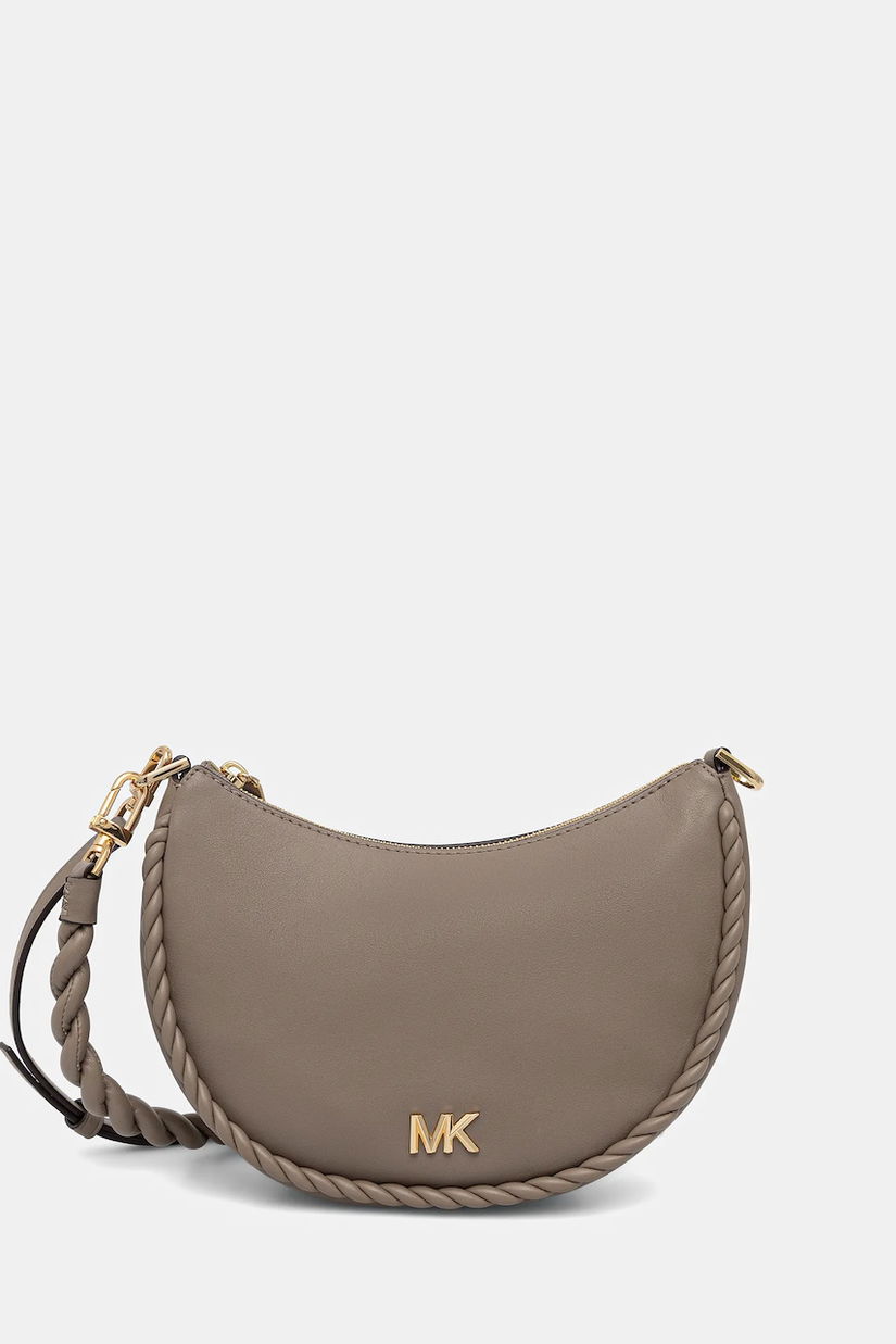 MICHAEL Michael Kors geantă de piele KYLA culoarea bej, 32T5G8QU1L