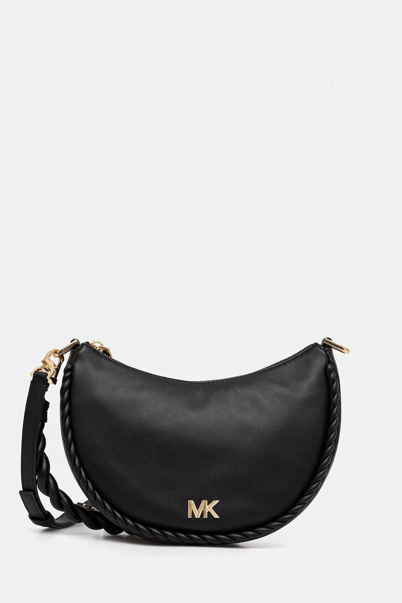 MICHAEL Michael Kors geantă de piele KYLA culoarea negru, 32T5G8QU1L