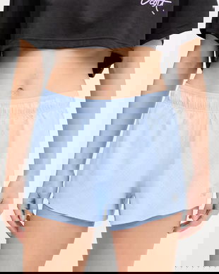 New Balance pantaloni scurți de antrenament uni, high waist, WS41286ELE