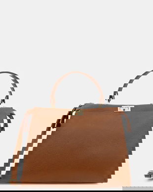 Answear.LAB poseta de piele culoarea maro