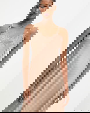 Answear.LAB rochie culoarea maro, mini, drept