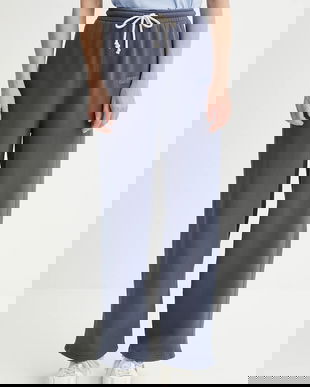 American Vintage pantaloni de trening cu imprimeu, IZU05A