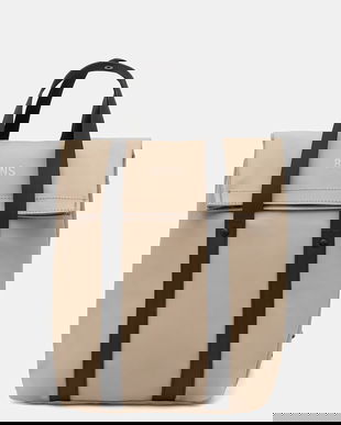 Rains rucsac 12780 2 Way Tote Backpack Mini culoarea bej, mare, uni, 12780