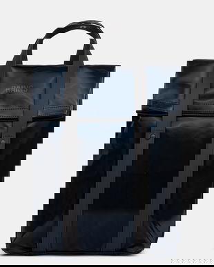 Rains rucsac 12780 2 Way Tote Backpack Mini culoarea bleumarin, mare, uni, 12780