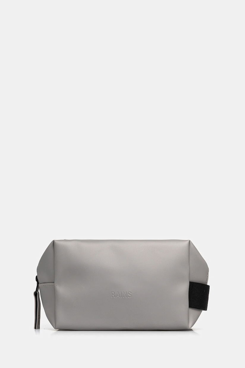 Rains portfard 15580 Wash Bag Small culoarea gri, 15580
