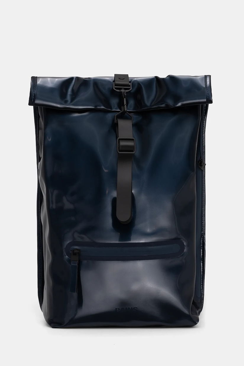 Rains rucsac 13320 Rolltop Rucksack culoarea bleumarin, mare, uni, 13320
