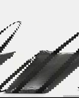 Rains poșetă 14160 Tote Bag Mini culoarea verde, 14160