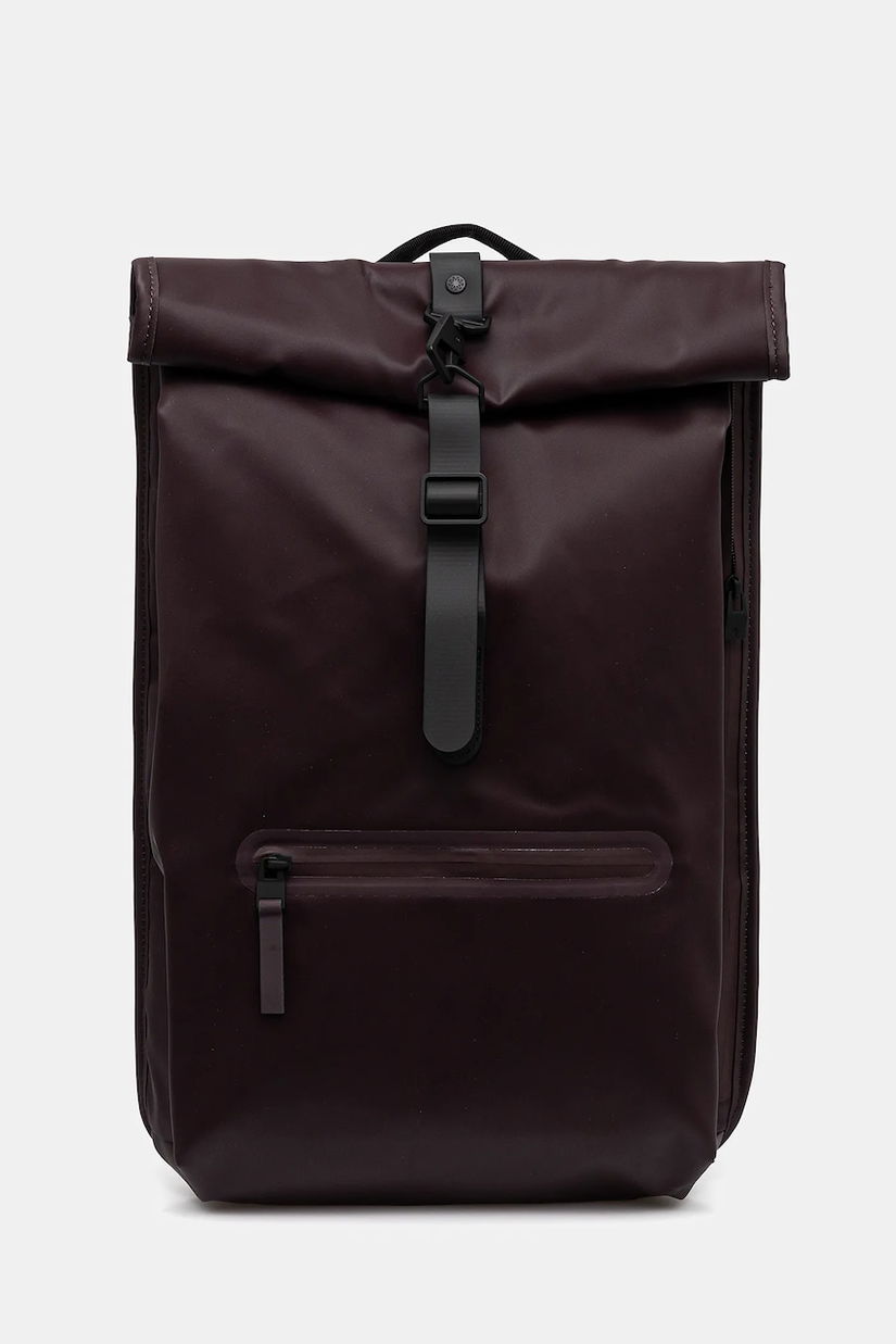 Rains rucsac 13320 Rolltop Rucksack culoarea maro, mare, uni, 13320