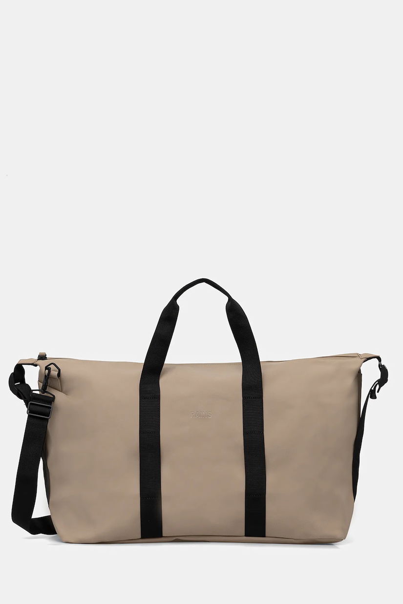 Rains geantă 14200 Hilo Weekend Bag culoarea bej, 14200