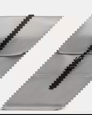 Rains rucsac 13020 Backpack Mini culoarea gri, mare, uni, 13020