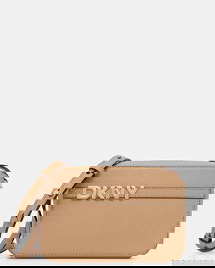 Dkny geantă de piele culoarea negru, R51E1J31