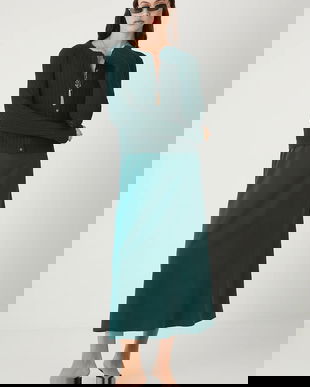 Medicine cardigan culoarea verde, light