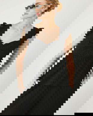 Medicine bluză culoarea negru, neted