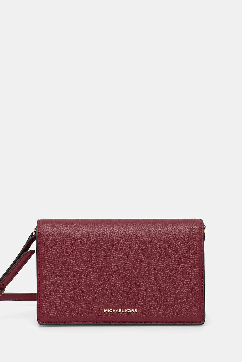 MICHAEL Michael Kors poșetă de piele culoarea negru, 32S4GJ6C6L