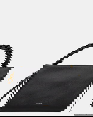 Coccinelle poseta de piele culoarea violet