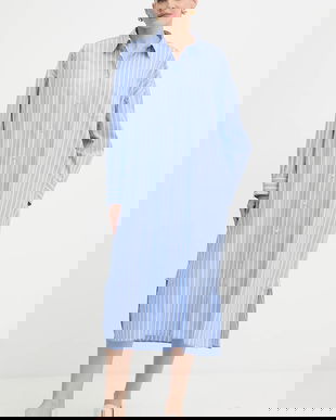 Weekend Max Mara rochie din bumbac MOLINA maxi, oversize, 2525226121600