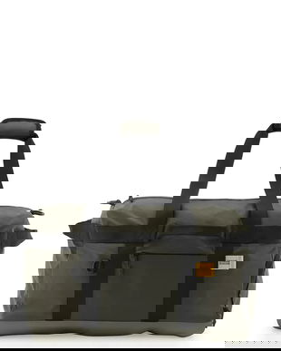 Crash Baggage geantă HARD WEEKENDER 30x49x23 cm culoarea verde, CB316