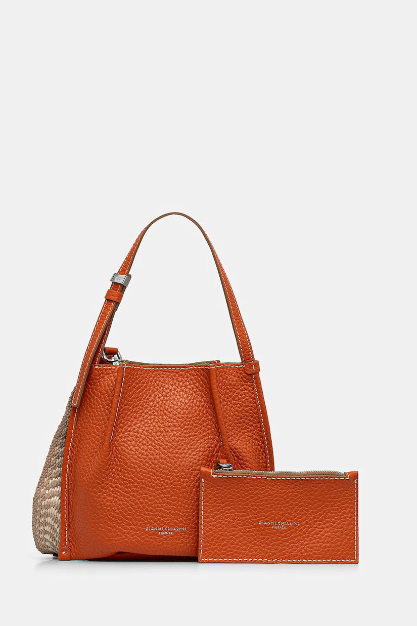 Gianni Chiarini poseta de piele DORY culoarea portocaliu, BS 11635 RNGDBL-NAETN
