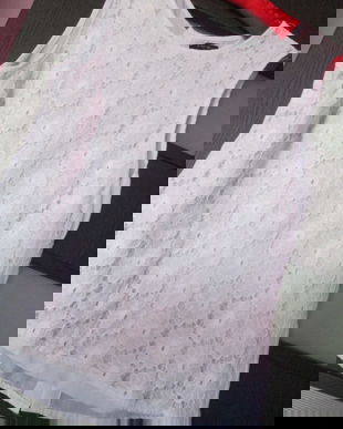 bluza   alba eleganta vara dame Amisu S