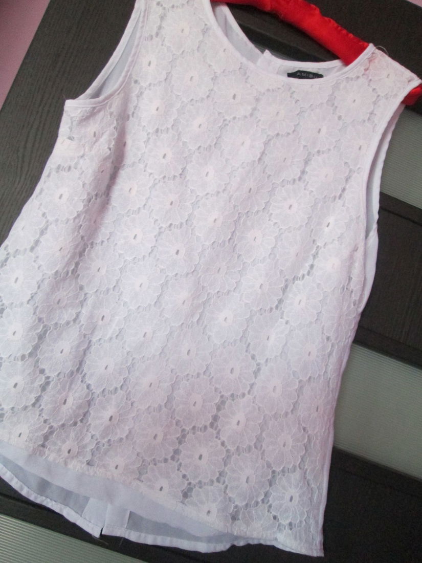 bluza   alba eleganta vara dame Amisu