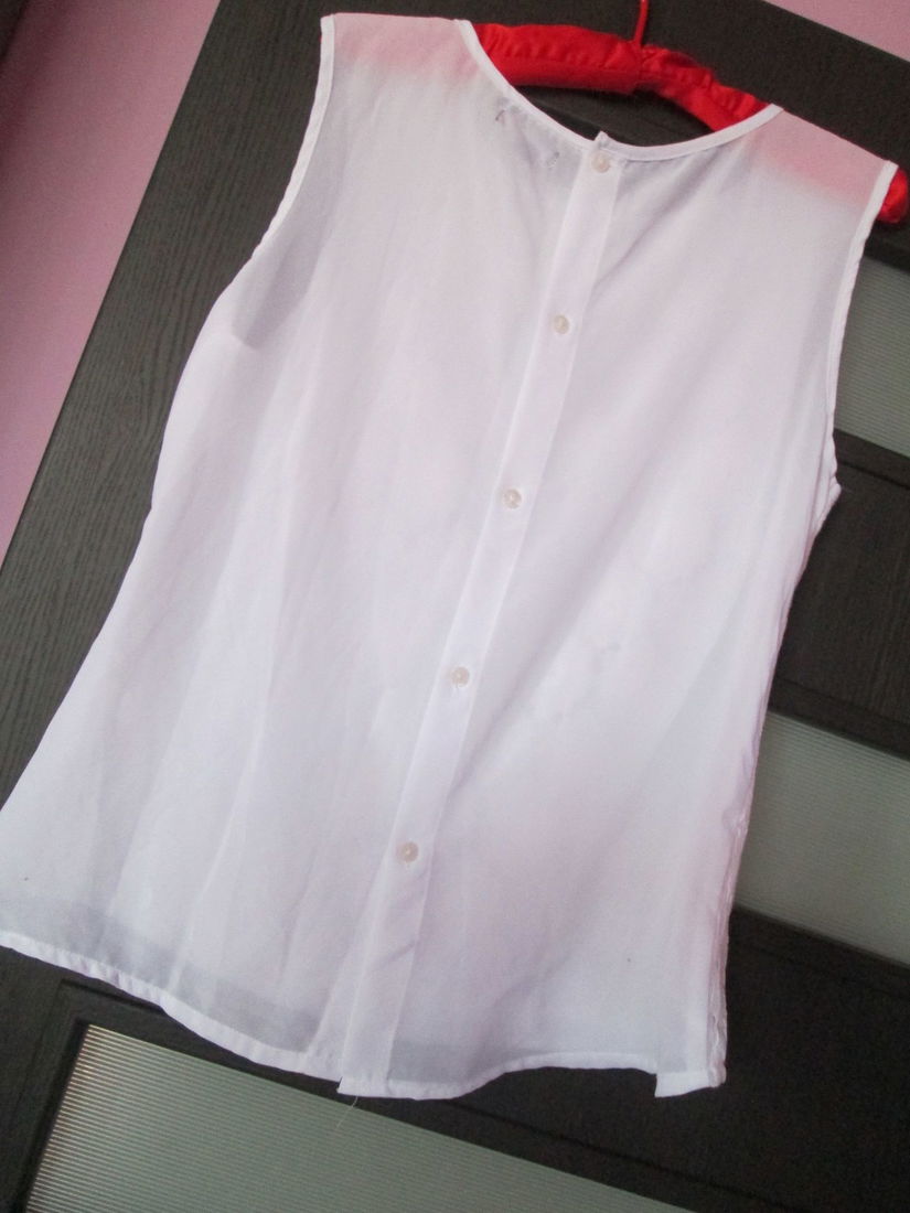 bluza   alba eleganta vara dame Amisu