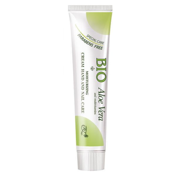 SHORT LIFE - Crema hidratanta pentru maini si unghii cu Aloe Vera Rosa Impex, 45 ml