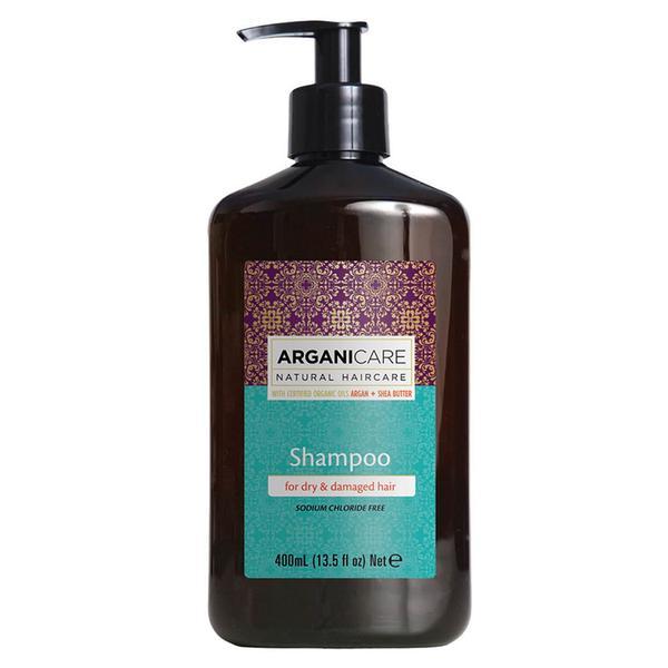 SHORT LIFE - Sampon Reparator si Hidratant cu Ulei de Argan pentru Par Uscat si Degradat Arganicare, 400 ml