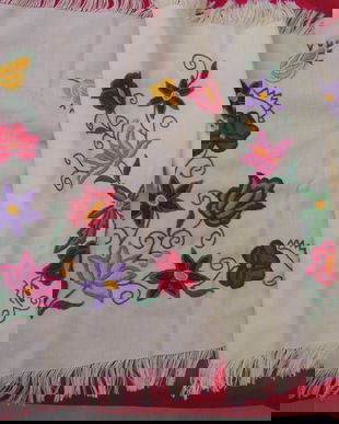 Nou-runner traversa cu broderie