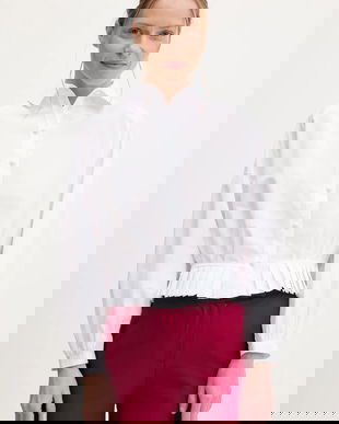 Answear Lab camasa culoarea alb, cu guler clasic, regular