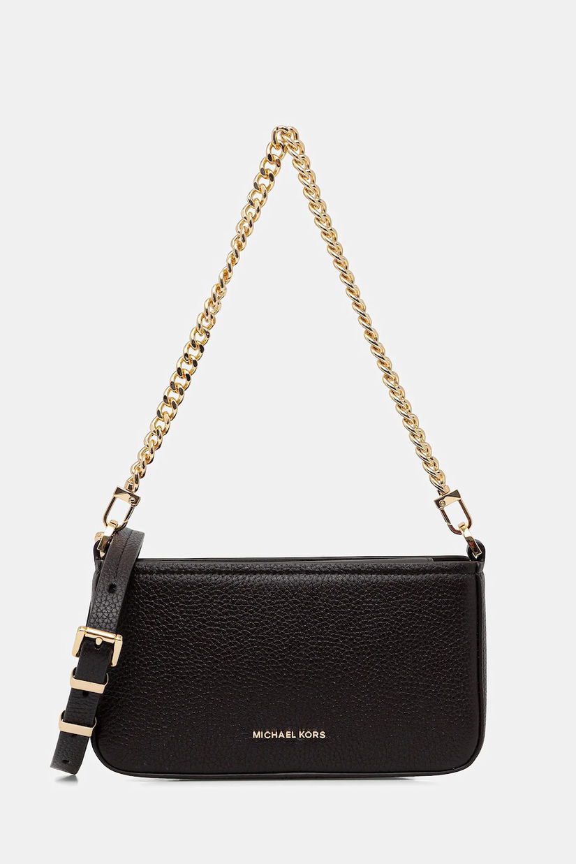 MICHAEL Michael Kors poșetă de piele culoarea negru, 32S5GYTU1L