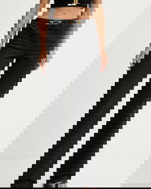 Elisabetta Franchi jeans high waist, PJ13I56E2