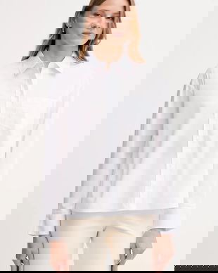 Joop! cămașă culoarea alb, cu guler clasic, regular, 30047542