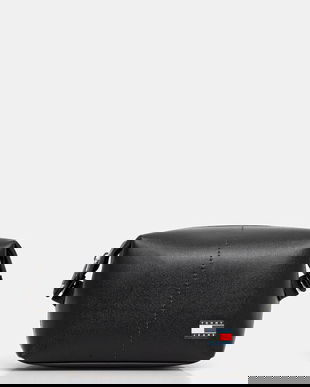 Tommy Jeans punga cosmetice culoarea negru, AM0AM13412