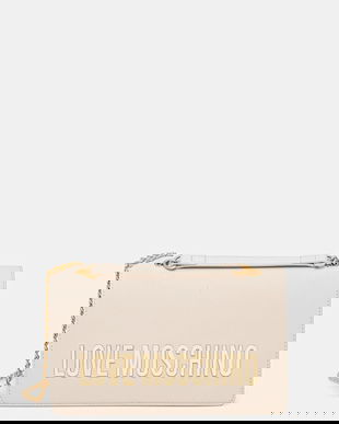 Love Moschino poșetă culoarea bej, JC4192PP1NKD0110