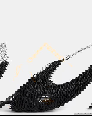 Love Moschino poșetă culoarea negru, JC4014PP1NLH0000